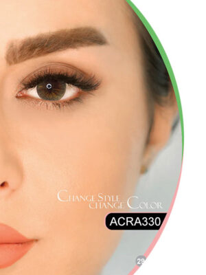 لنز چشم فصلی هرا رنگ سبز عسلی متوسط ACRA330 شماره 27